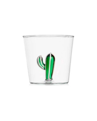 Pahar pentru apa, Cactus Green, 8 cm, Desert Plants - designer Alessandra Baldereschi - ICHENDORF